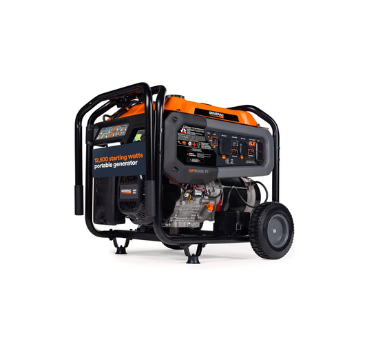 Generac 12500/9500-Watt Tri-Fuel Portable Generator (8061)