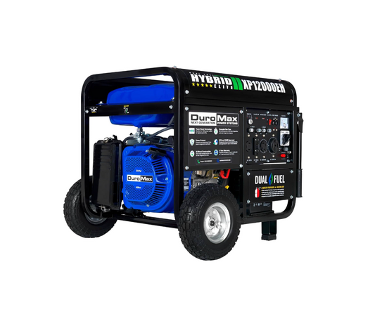 DuroMax XP12000EH 12000-Watt Dual Fuel Portable Generator