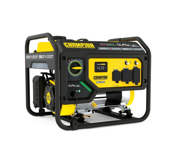 Champion 4375/3500-Watt Dual Fuel Portable Generator with CO Shield (201296)